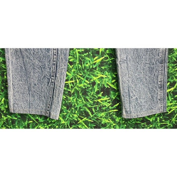 Vintage Pepsi Apparel America Jeans Acid Washed High Waisted 32x28 1980s USA - Picture 4 of 9